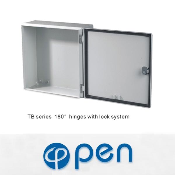 TB 180°hinges with lock system
